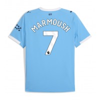 Stroje piłkarskie Manchester City Omar Marmoush #7 Koszulka Podstawowej 2025-26 Krótki Rękaw